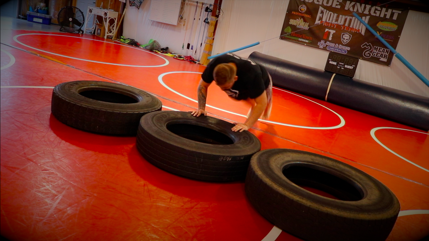 Functional Fitness Series | Extreme Tire Workout – Burpees + Jumps