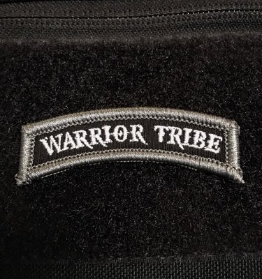 Warrior Tribe Rocker Patch