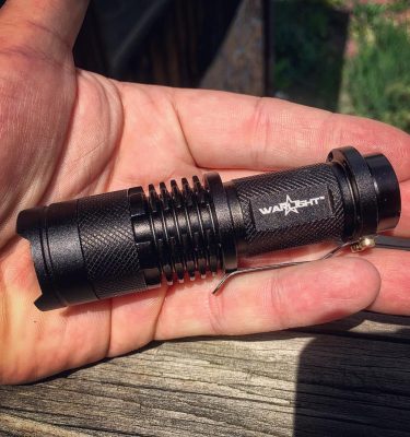 WARLIGHT - 300 lumen LED Flashlight For EDC