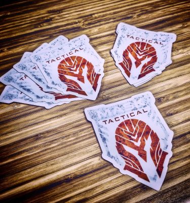 MASK Full Color Clear Stickers